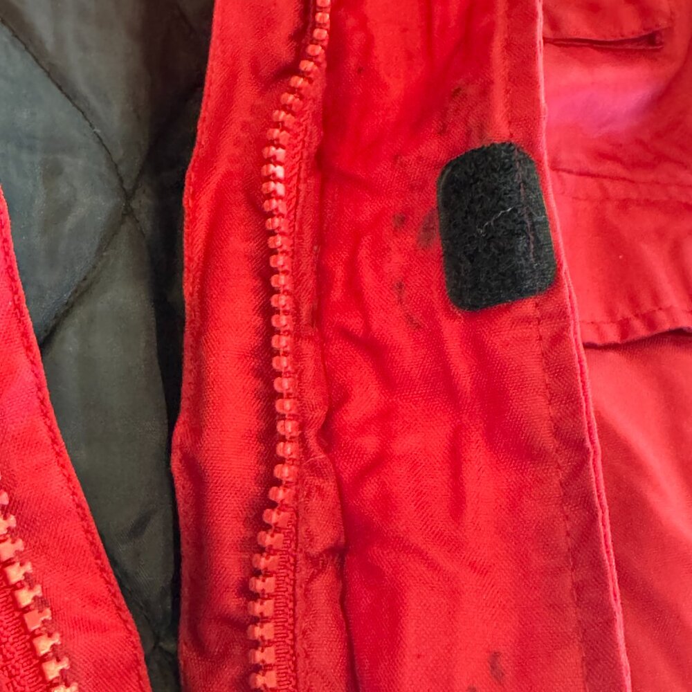 Air Jordan Toddler Red Puffer Jacket Coat Size 2T - Picture 6 of 14